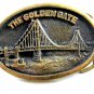 The Golden Gate Bridge Brass Belt Buckle by BTS Made In USA 092614