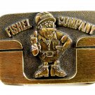 1936 - 1986 Fishel Company 50th Anniversary Belt Buckle Made in USA