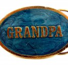 1982 Grandpa Enameled Belt Buckle by Great American Buckle 2202014