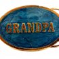 1982 Grandpa Enameled Belt Buckle by Great American Buckle 2202014