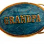 1982 Grandpa Enameled Belt Buckle by Great American Buckle 2202014