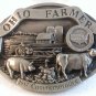 1987 Commemorative LImited Edition Ohio Farmer Belt Buckle