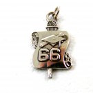 1966 Diploma Graduation Cap College University Charm / Pendant / Key 52714