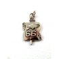 1966 Diploma Graduation Cap College University Charm / Pendant / Key 52714