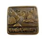 1976 Gods Country Belt Buckle 6914 Signed Adezy
