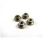 Deco Silvertone Mother Pearl Green Cufflinks Bear Wilde KUM-A-PART 102714v