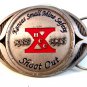 1988 - 1989 Kansas Small Mine Safety Shoot Out Belt Buckle