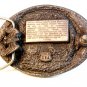 1988 - 1989 Kansas Small Mine Safety Shoot Out Belt Buckle