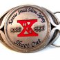 1988 - 1989 Kansas Small Mine Safety Shoot Out Belt Buckle