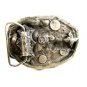 1981 Farmer Tractor Barn Wind Mill Belt Buckle by Bergamont