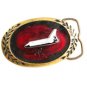 1981 Space Shuttle Enameled Belt Buckle 51514 by Heritage Buckles