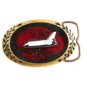 1981 Space Shuttle Enameled Belt Buckle 51514 by Heritage Buckles
