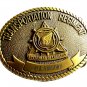 Transportation Regiment Spearhead of Logistics Brass Officer Belt Buckle 82814