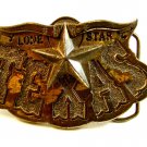 1980 Lone Star Texas Belt Buckle by Great American Buckle Co