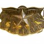 1980 Lone Star Texas Belt Buckle by Great American Buckle Co