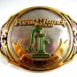 Houston Farm & Ranch Club Belt Dr. Bill Watkins Buckle By ADM 61914