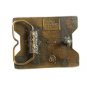 Going Whole Hog Feed Rite Brass Belt Buckle by Pembina Promotions 82114