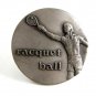 1979 Racquet Ball Belt Buckle by Indiana Metal Craft 4102014