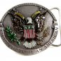 1981 Bergamont Proud To Be An American Enameled Belt Buckle 62514