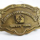 General Felt Industries Safety Team Belt Buckle By Hit Line USA 121614
