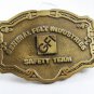 General Felt Industries Safety Team Belt Buckle By Hit Line USA 121614