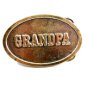 1982 Grandpa Brass Belt Buckle by Great American Buckle 2202014