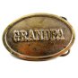 1982 Grandpa Brass Belt Buckle by Great American Buckle 2202014