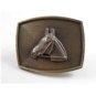 Western Cowboy Horse Belt Buckle