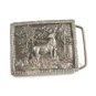 Buck Deer In The Woods Belt Buckle 82014