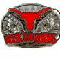 Hook 'Em Horns Texas Longhorns Belt Buckle