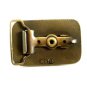 BENLATE Ben Late Brass Belt Buckle by CD Hit 82114