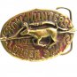 1982 Bow Hunters Have Longer Shafts Belt Buckle by Great American Buckles