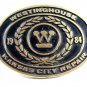 Westinghouse Kansas City Repair Brass Belt Buckle by DynaBuckle 81914