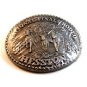 1989 Hesston National Finals Rodeo Steer Roping Belt Buckle