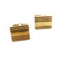 Classy Goldtone Cufflinks Unmarked 81814