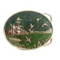 Ducks In Flight Belt Buckle 5714 Not Signed
