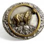 1985 Cougar or Puma Belt Buckle By Bergamot Made In USA 102214