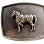 Western Cowboy Horse & Saddle Belt Buckle