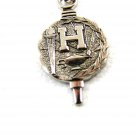 Initial Letter H College University Charm / Pendant / Key 52714 Not Marked