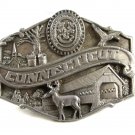 1986 Connecticutt Belt Buckle by Siskiyou Made in USA 81914
