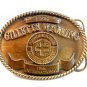 Gillette Wyoming Powder Basin 18th International Engineers Belt Buckle