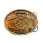 Gillette Wyoming Powder Basin 18th International Engineers Belt Buckle
