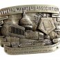 1984 Federal Managers Assoc. Belt Buckle Marked PROOF By Walt Byers 102214