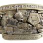 1984 Federal Managers Assoc. Belt Buckle Marked PROOF By Walt Byers 102214