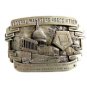 1984 Federal Managers Assoc. Belt Buckle Marked PROOF By Walt Byers 102214