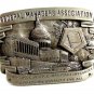 1984 Federal Managers Assoc. Belt Buckle Marked PROOF By Walt Byers 102214