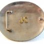 1986 AHSRA  Jim Bob Custer Champion Belt Buckle Signed JC