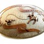 1982 MRCA Champion Rodeo Western Cowboy Calf Roping Belt Buckle 387892e