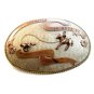 1982 MRCA Champion Rodeo Western Cowboy Calf Roping Belt Buckle 387892e