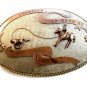 1982 MRCA Champion Rodeo Western Cowboy Calf Roping Belt Buckle 387892e